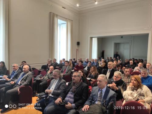 Un momento di “Anatocismo ed Usura bancaria”, svoltosi il 16 Dicembre 2019 presso la la Sede ODCEC di Piazza dei Martiri.